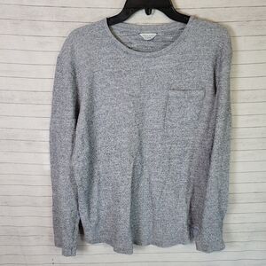 JACK & JONES CORE GRAY LONG SLEEVE, SZ LARGE